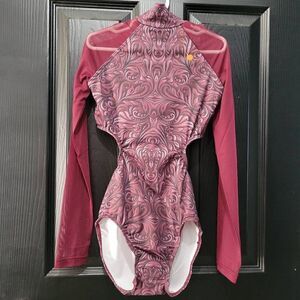 Weissman Balera lcostume dance acro large child NWOT leotard